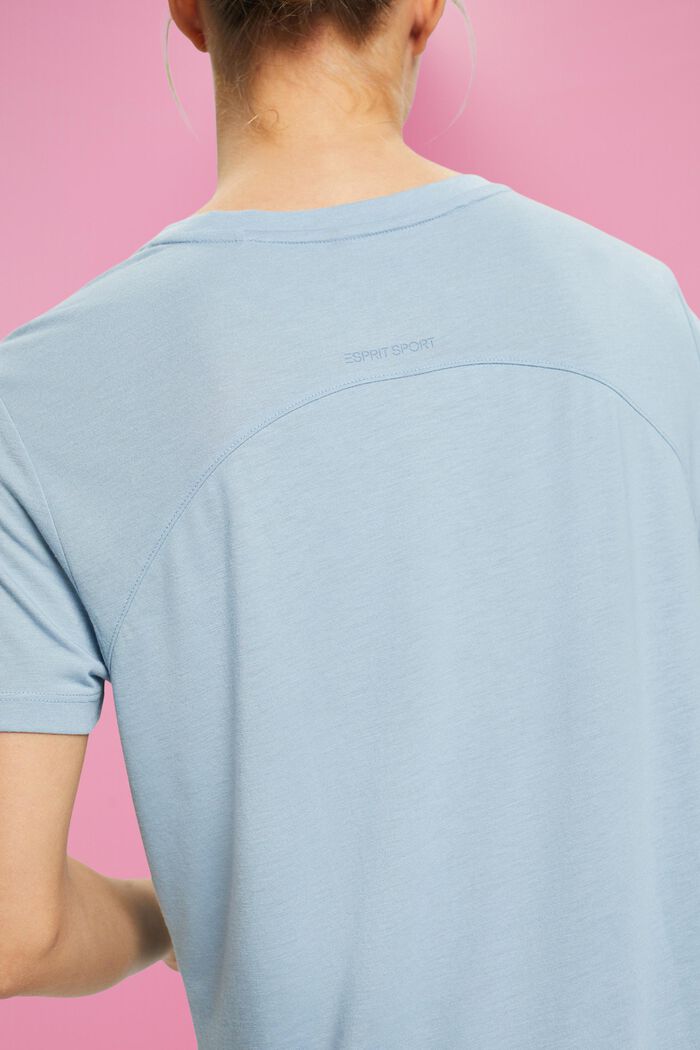 Actief T-shirt, LENZING™ ECOVERO™, PASTEL BLUE, detail image number 2