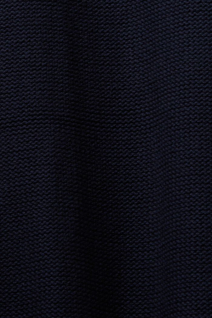 Open, lang vest van 100% katoen, NAVY, detail image number 5