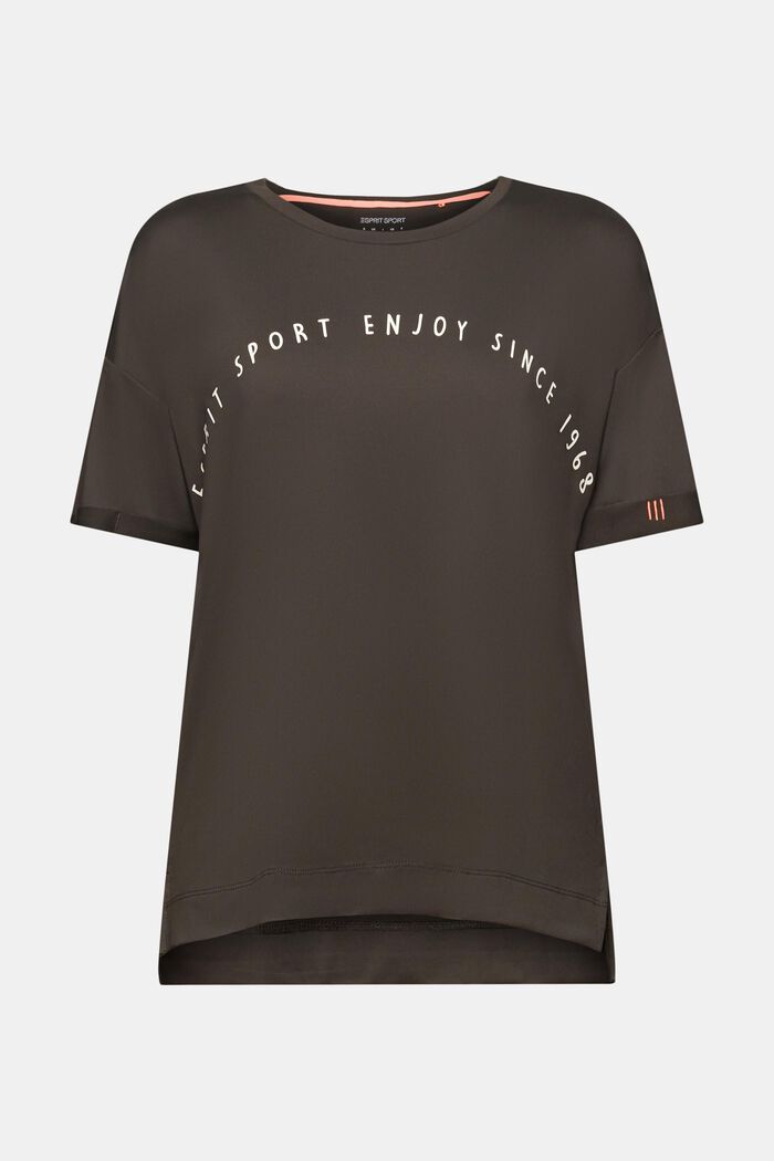Sport-T-shirt met print, DARK KHAKI, detail image number 5
