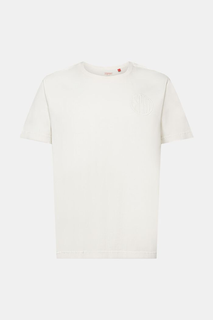 T-shirt met logo van stiksel, 100% cotton, ICE, detail image number 7