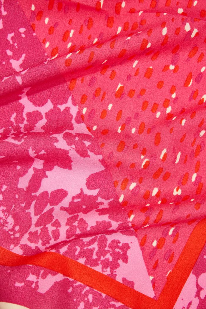 Sjaal, PINK FUCHSIA, detail image number 2
