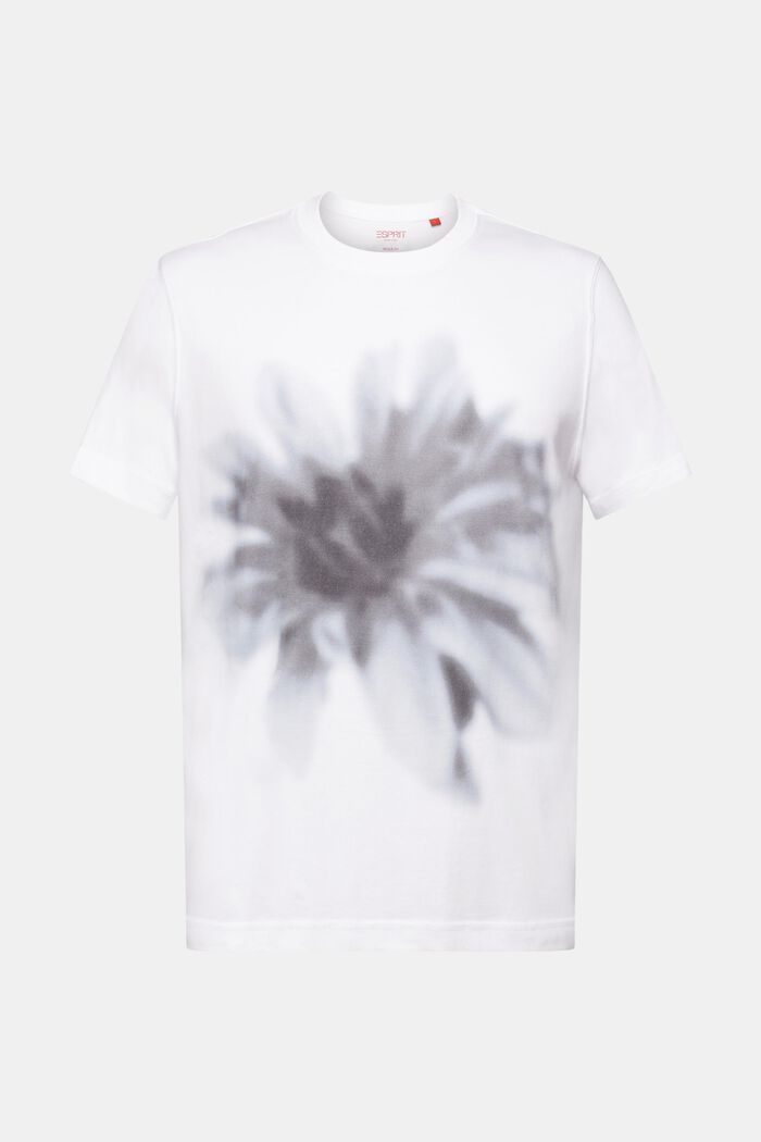 T-shirt van pimacotton, WHITE, detail image number 6