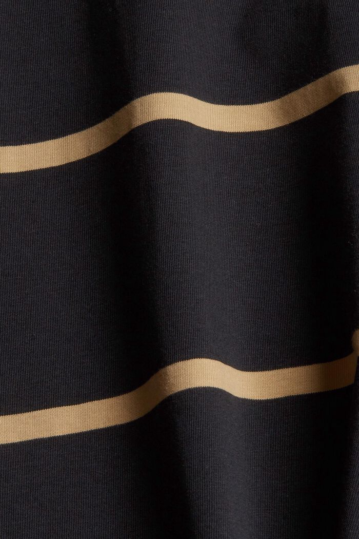 Jersey shirt van 100% katoen, BLACK, detail image number 5
