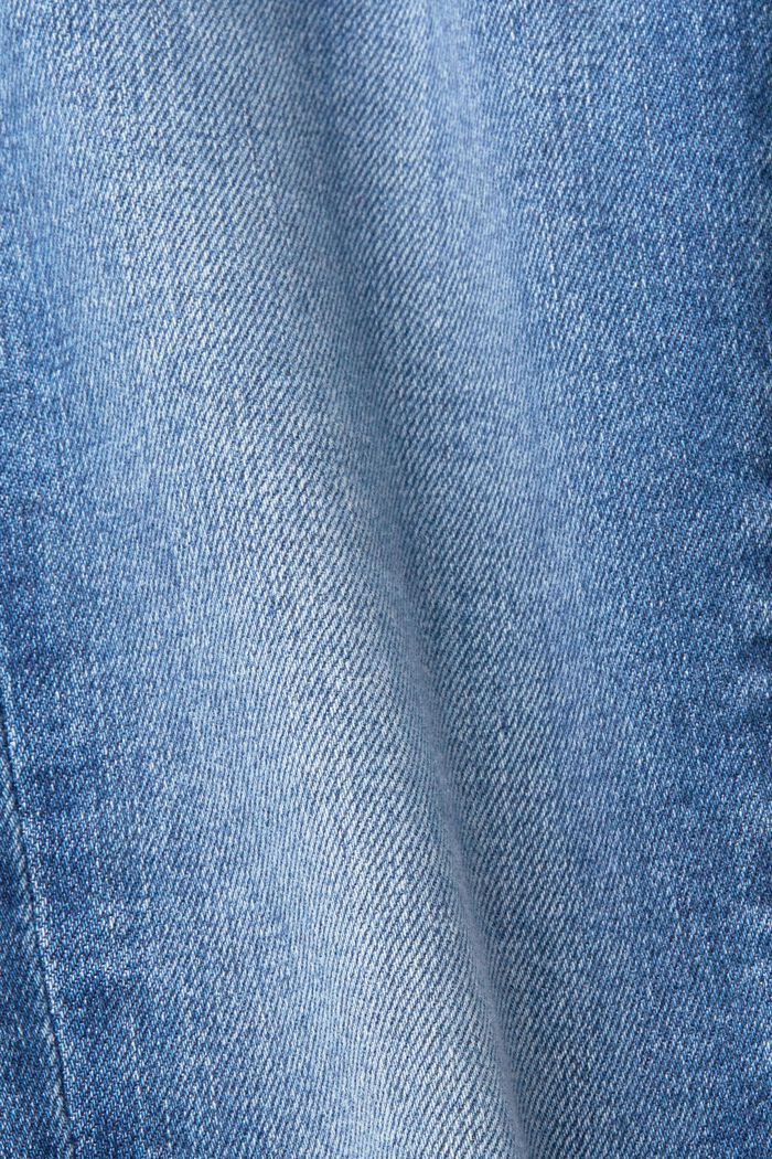 Skinny jeans, BLUE DARK WASHED, detail image number 6