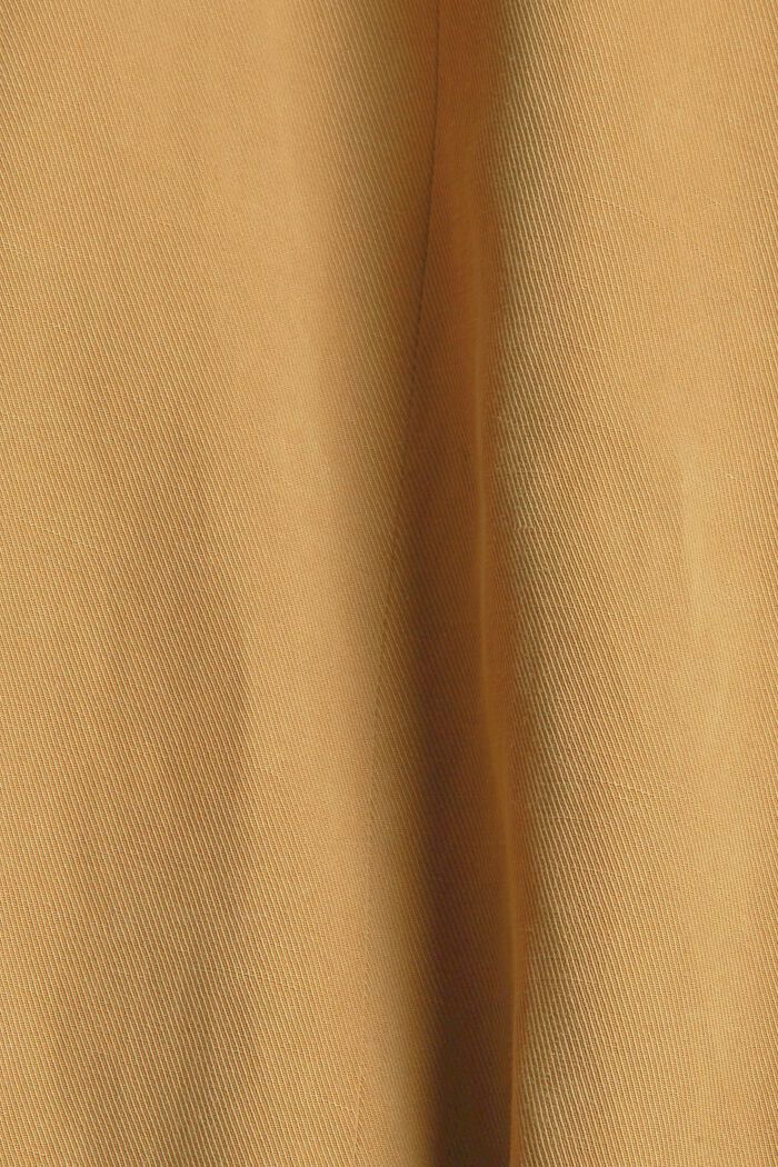 Met linnen: bodywarmer met afneembare ceintuur, OLIVE, detail image number 4