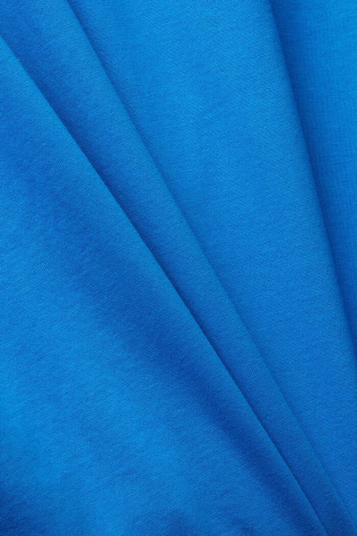 Jersey T-shirt met print, BRIGHT BLUE, detail image number 5