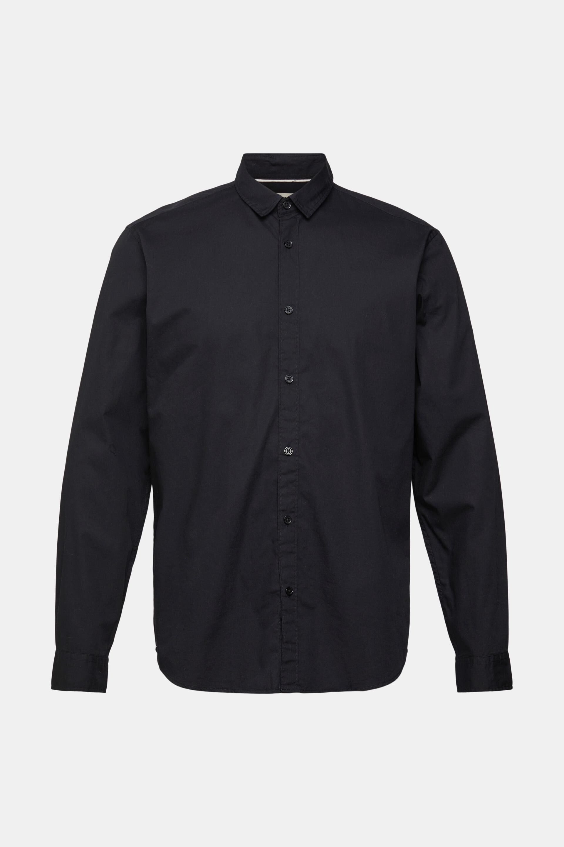 Waterafstotend in het Zwart voor heren Heren Kleding voor voor Overhemden voor Casual en nette overhemden Esprit Bodywarmer Met Opstaande Kraag 