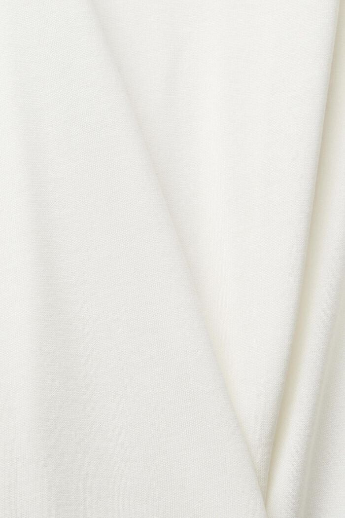 Top met kant, LENZING™ ECOVERO™, OFF WHITE, detail image number 6