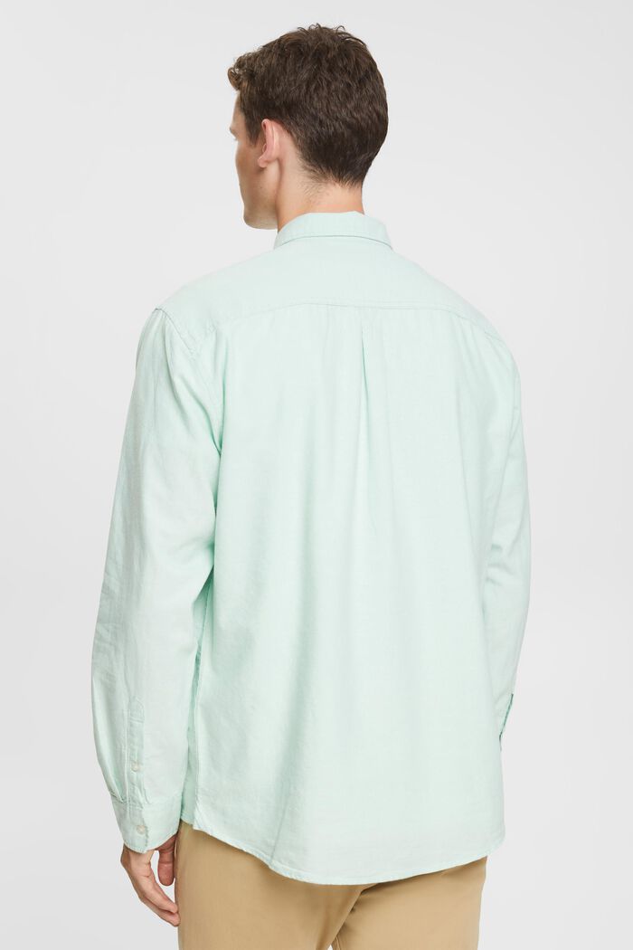 Overhemd met buttondownkraag, PASTEL GREEN, detail image number 3