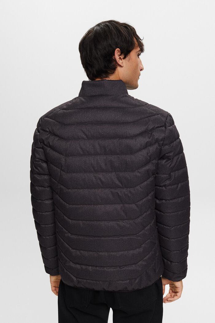 Gerecycled: luchtige gewatteerde jas, ANTHRACITE, detail image number 3
