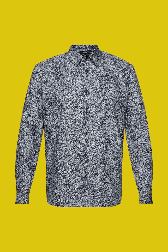 Shirt met motief, 100% katoen, NAVY, detail image number 5