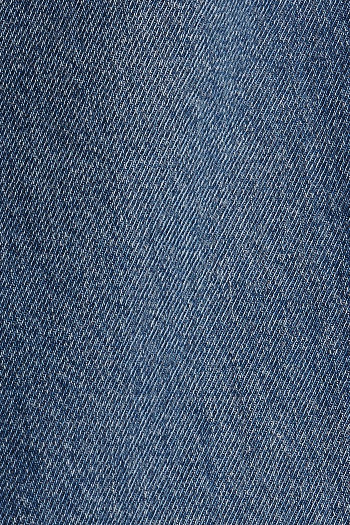 Jeans van 100% katoen, BLUE DARK WASHED, detail image number 4