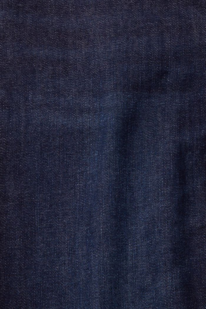 Jeans met rechte pijpen en stretch, BLUE DARK WASHED, detail image number 5