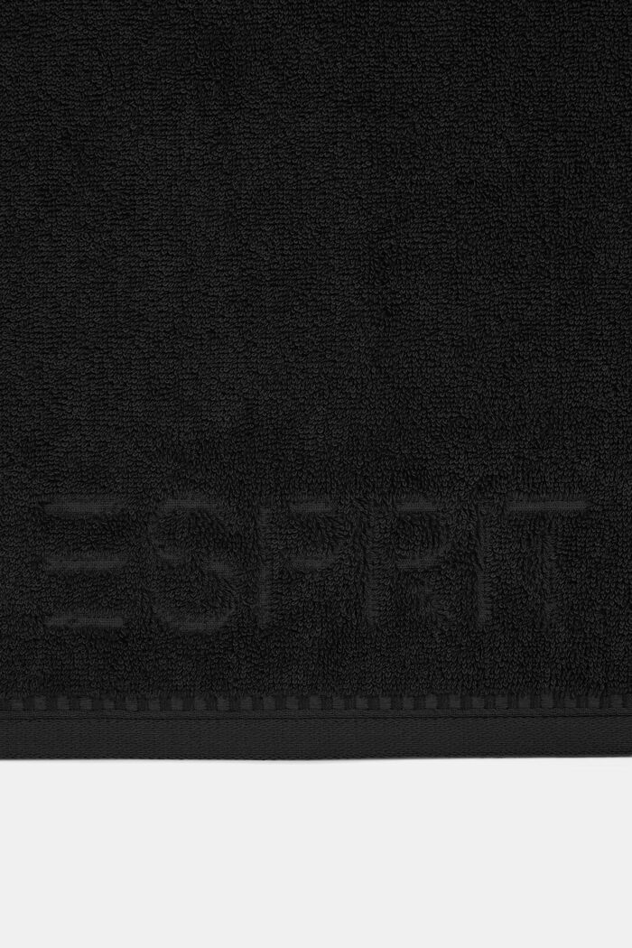 Handdoeklijn 'Badstof', BLACK, detail image number 0