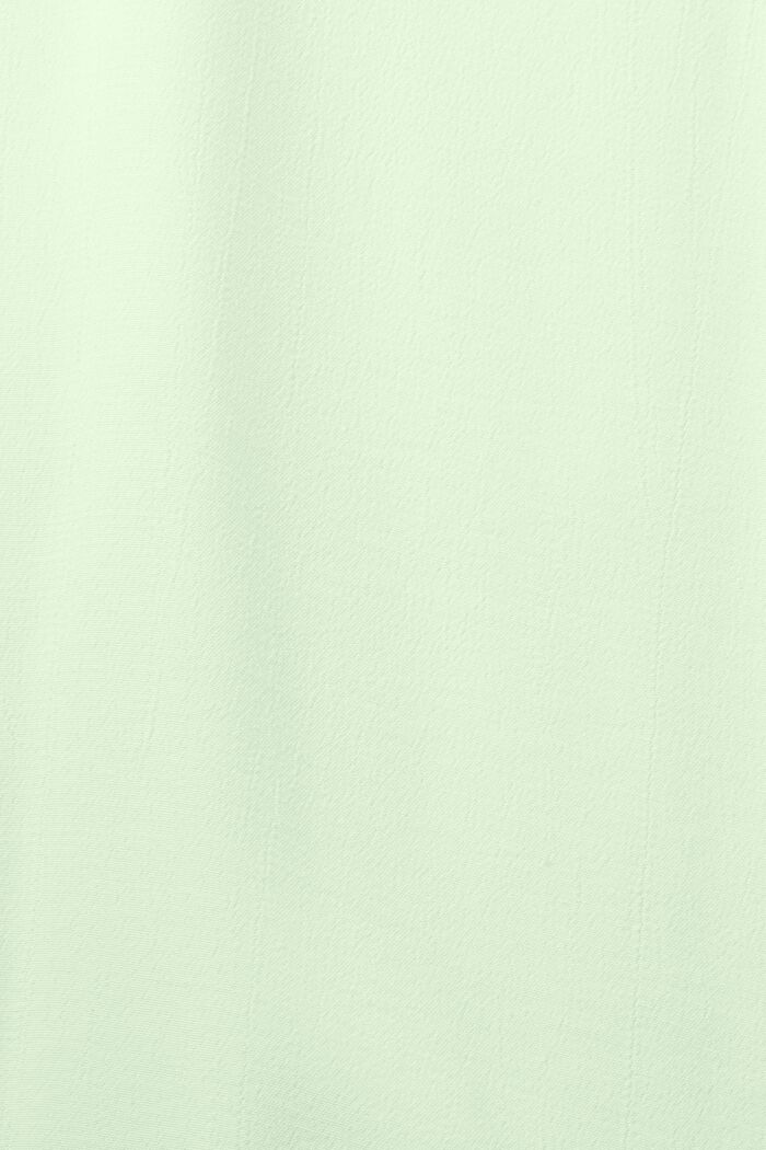 Crêpe blouse met hals met split, CITRUS GREEN, detail image number 5
