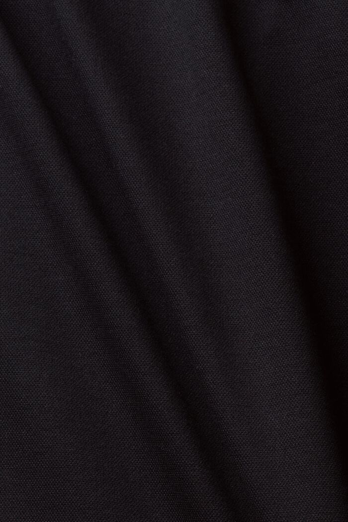 Geweven broek met wijde pijpen, BLACK, detail image number 6