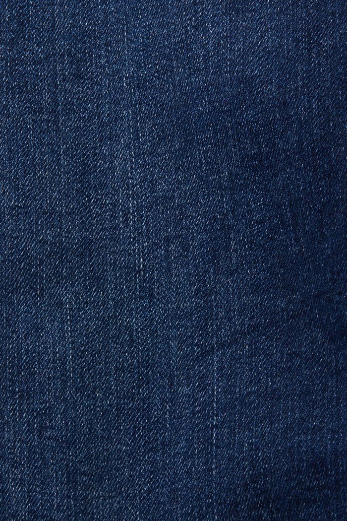 Bootcut jeans met middelhoge taille, BLUE DARK WASHED, detail image number 5