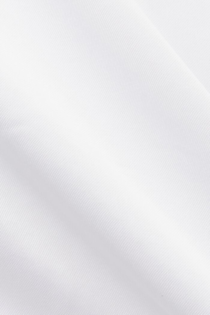 T-shirt van een materiaalmix, LENZING™ ECOVERO™, WHITE, detail image number 6