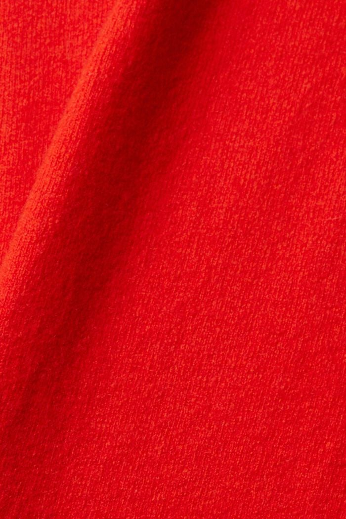 Spencer van een wolmix, RED, detail image number 5