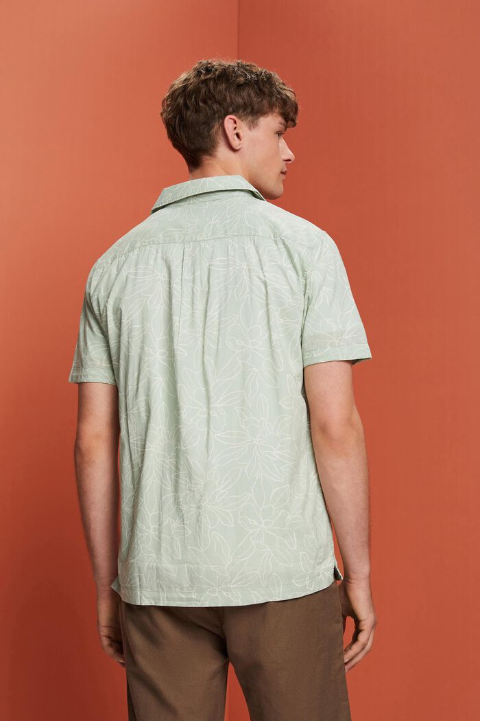 Overhemd met korte mouwen en motief, PASTEL GREEN, detail image number 2