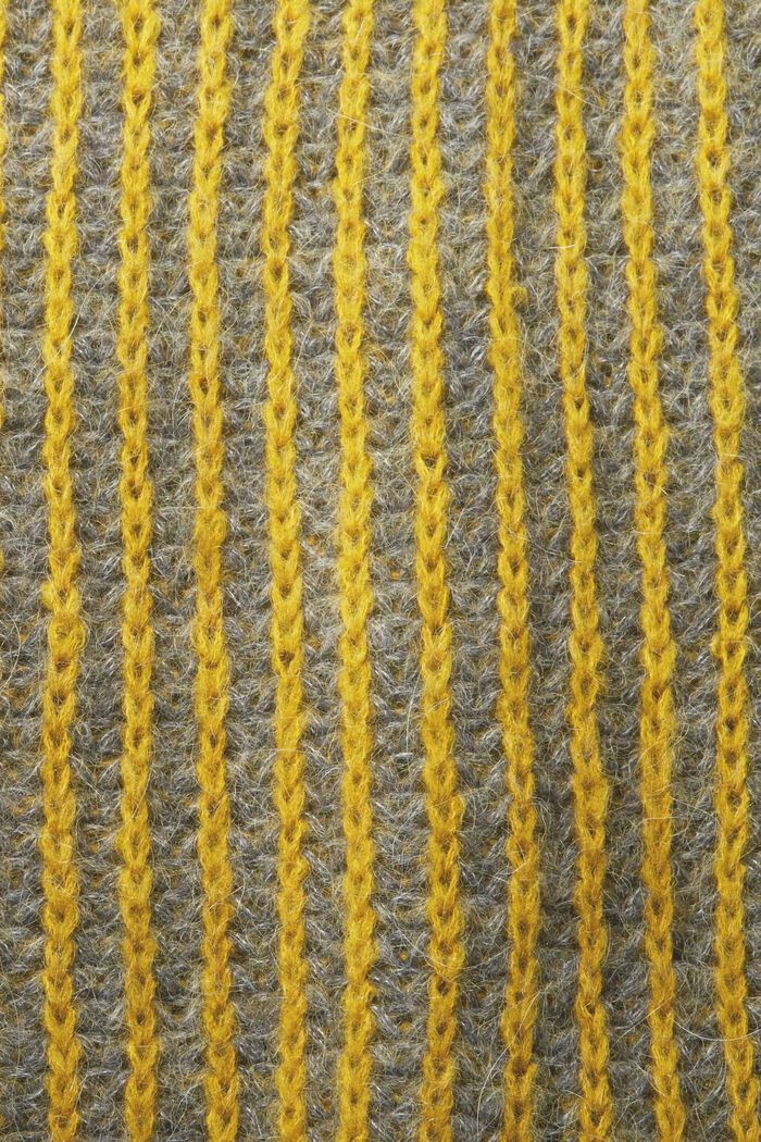 Losjes vallende trui met turtleneck, MEDIUM GREY, detail image number 4