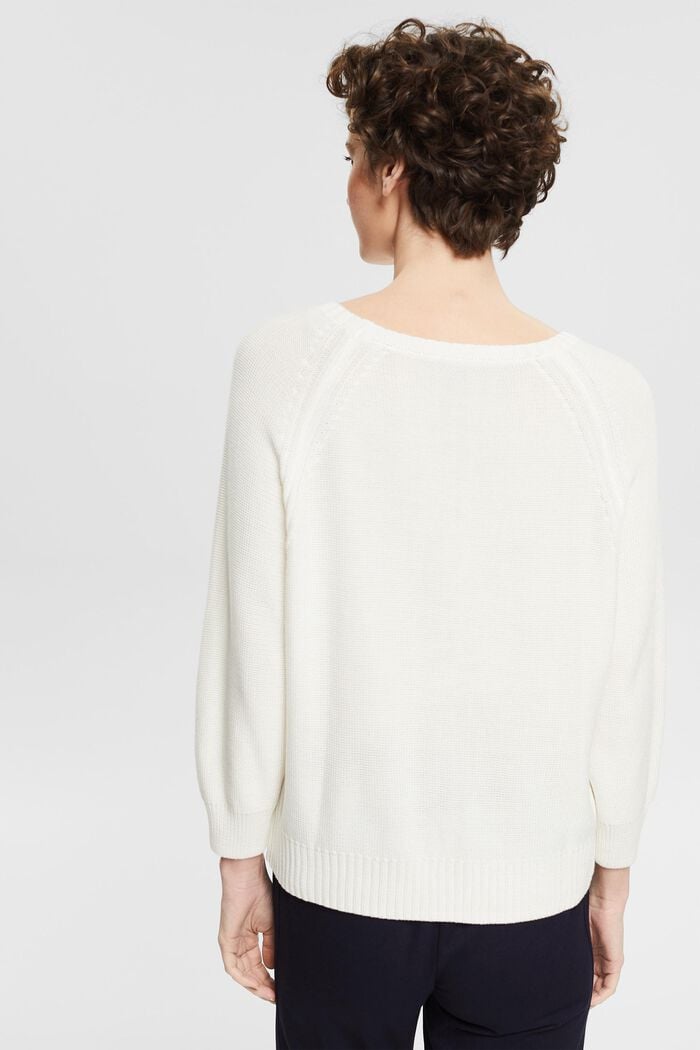 Fashion Sweater, OFF WHITE, detail image number 3