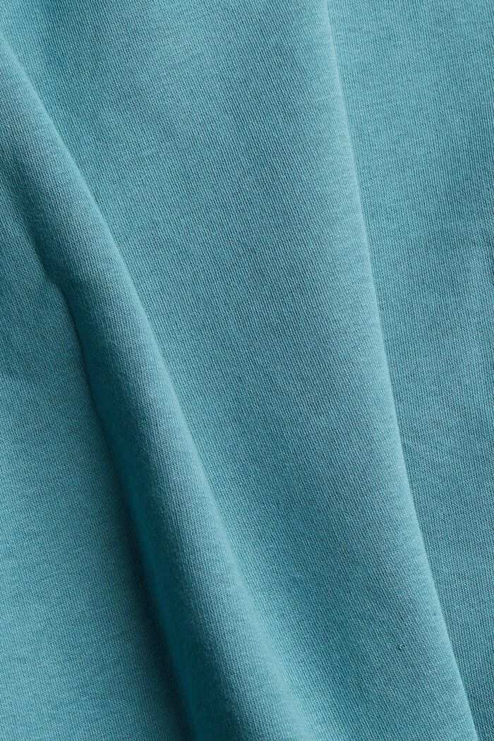 Sweatshirt, TURQUOISE, detail image number 5