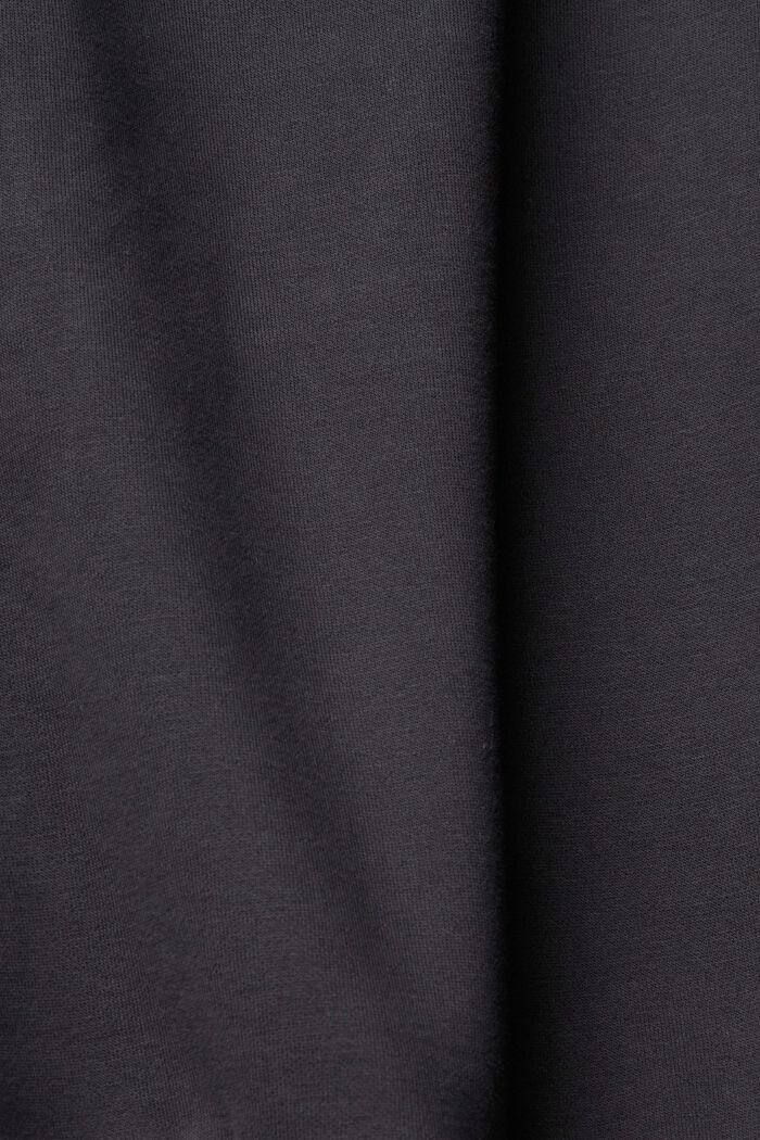Sweatshirt met duimopeningen, BLACK, detail image number 4
