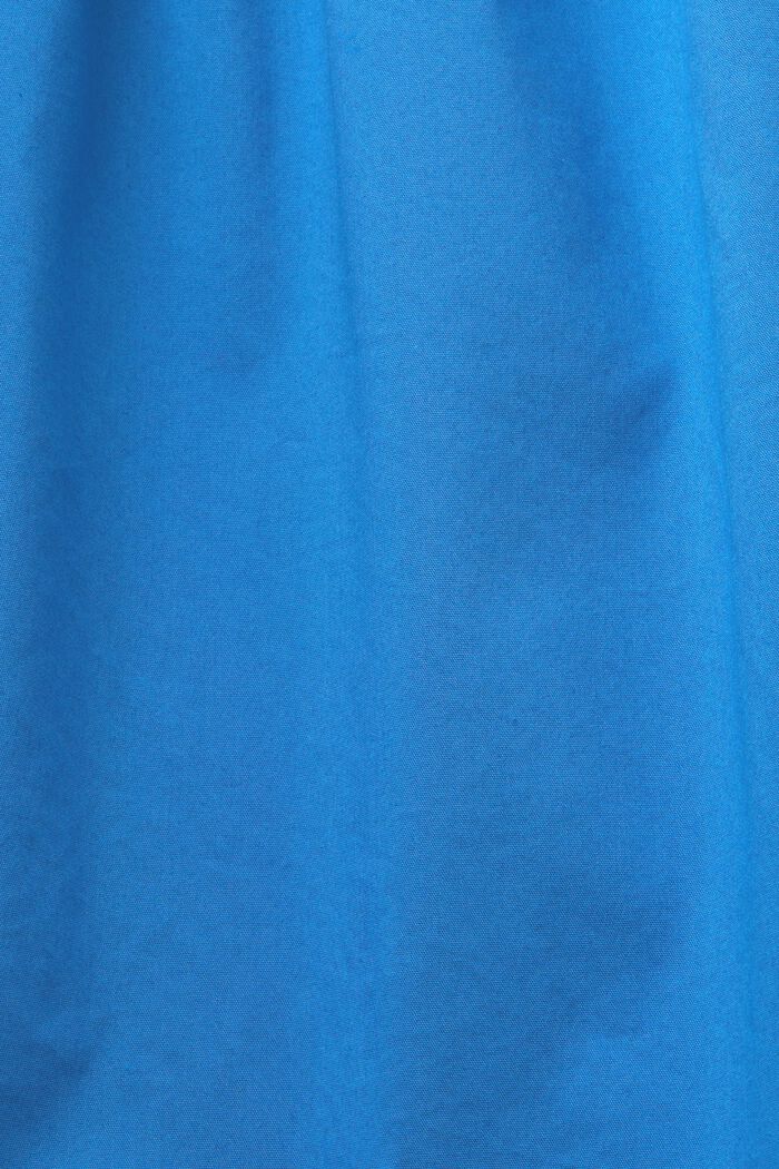 Off-the-shoulder blouse van popeline, BRIGHT BLUE, detail image number 6