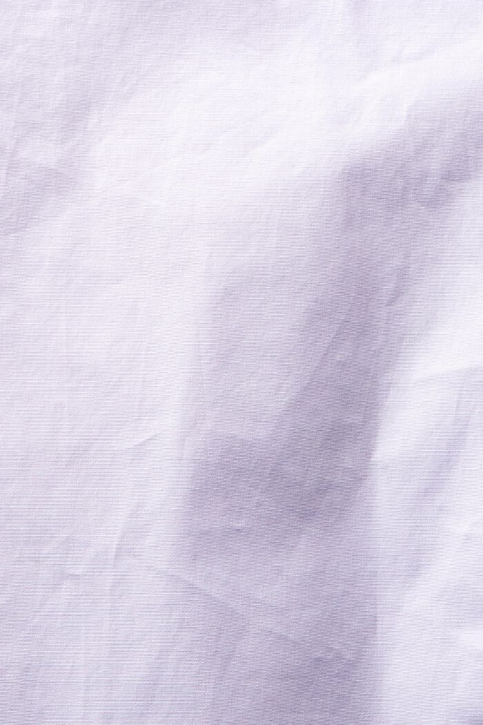 Overhemd van katoen-popeline met knoopsluiting, LAVENDER, detail image number 5