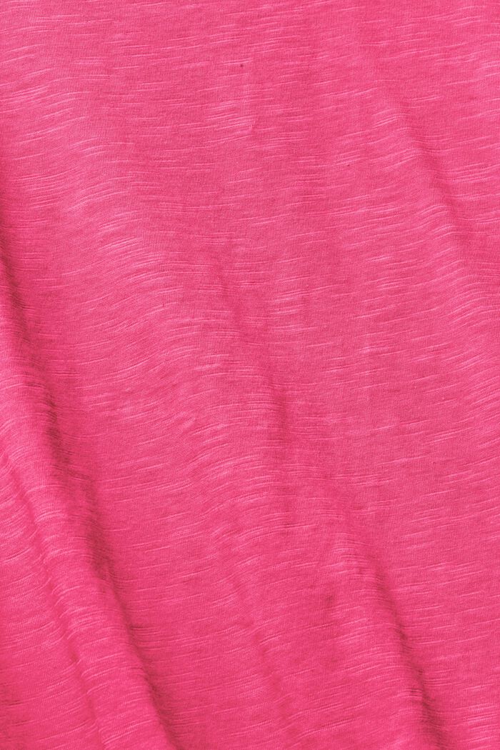 Oversized shirt met 3/4-mouwen, PINK FUCHSIA, detail image number 4