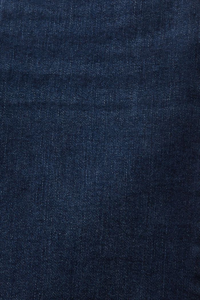 Slim fit-jeans met middelhoge taille, BLUE BLACK, detail image number 6