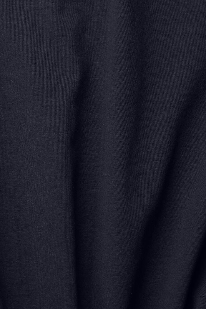 Jersey T-shirt met borduursel, NAVY, detail image number 5