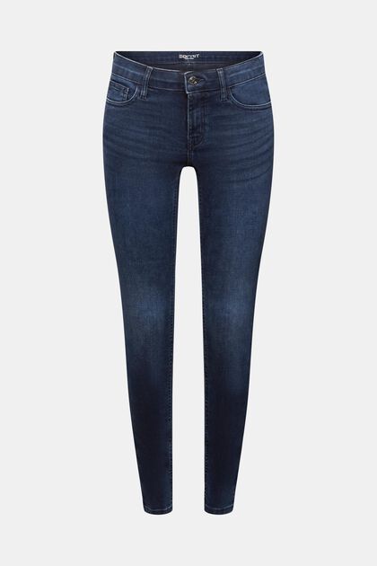Skinny fit jeans met middelhoge taille