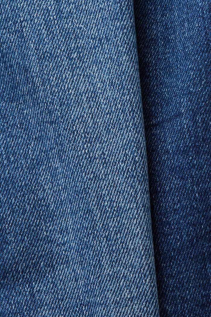 Gerecycled: slim fit jeans, BLUE DARK WASHED, detail image number 6