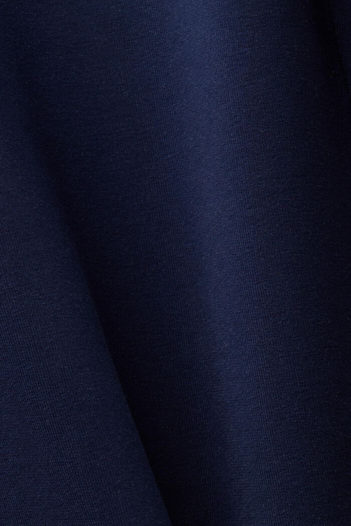 Gebreide broek van biologisch katoen, BLUE RINSE, detail image number 5