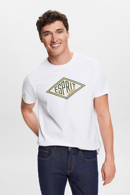 Katoenen T-shirt met logo
