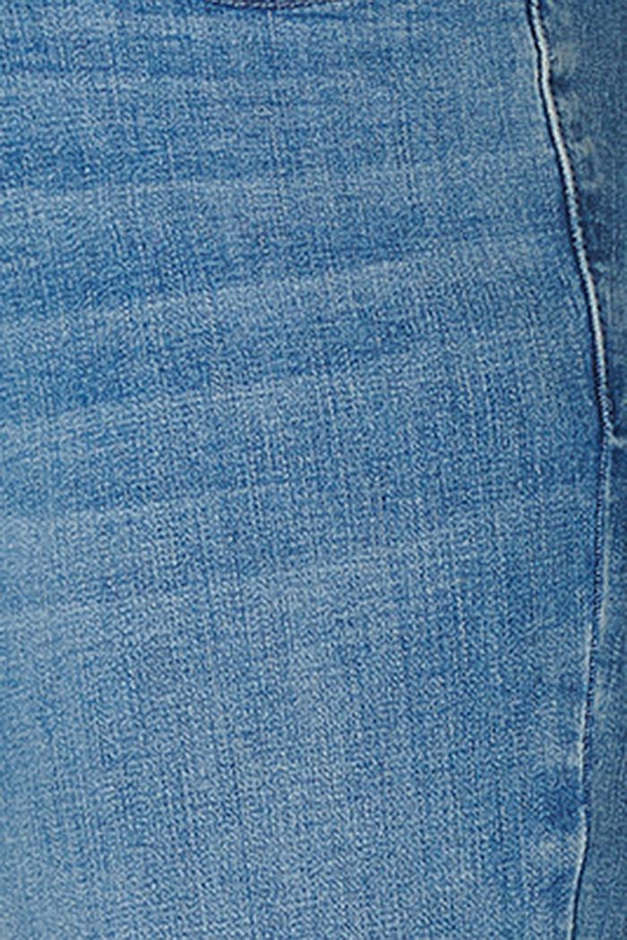 MATERNITY jeans met band over de buik, BLUE MEDIUM WASHED, detail image number 4