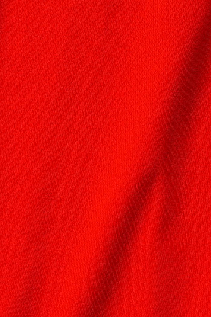 T-shirt met print, RED, detail image number 5