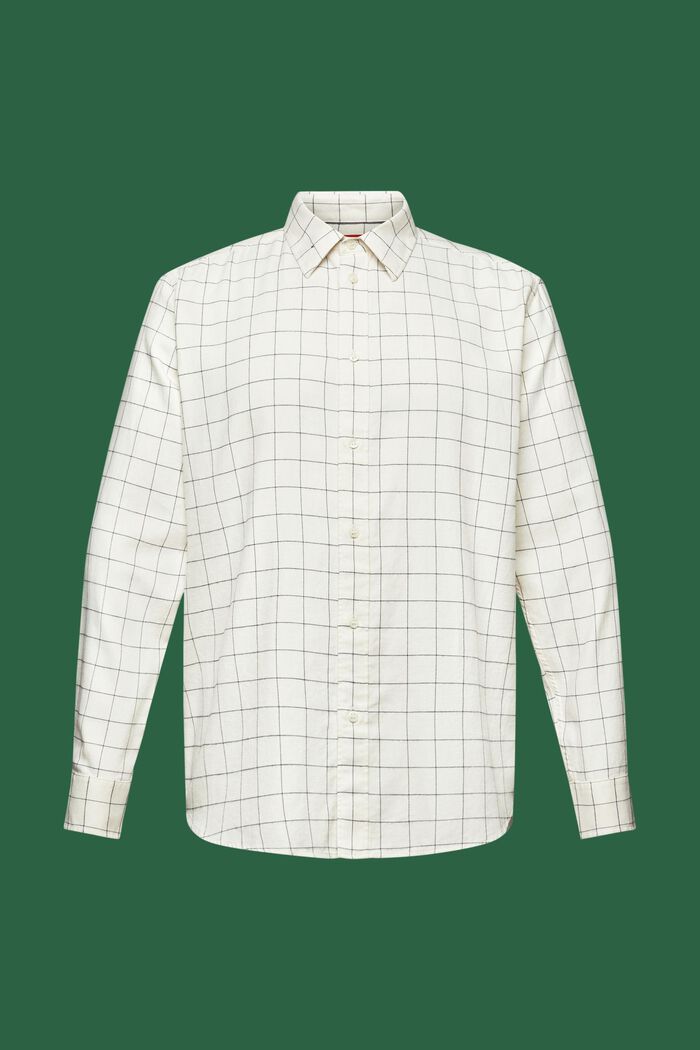 Geruit regular fit-overhemd van flanel, ICE, detail image number 6