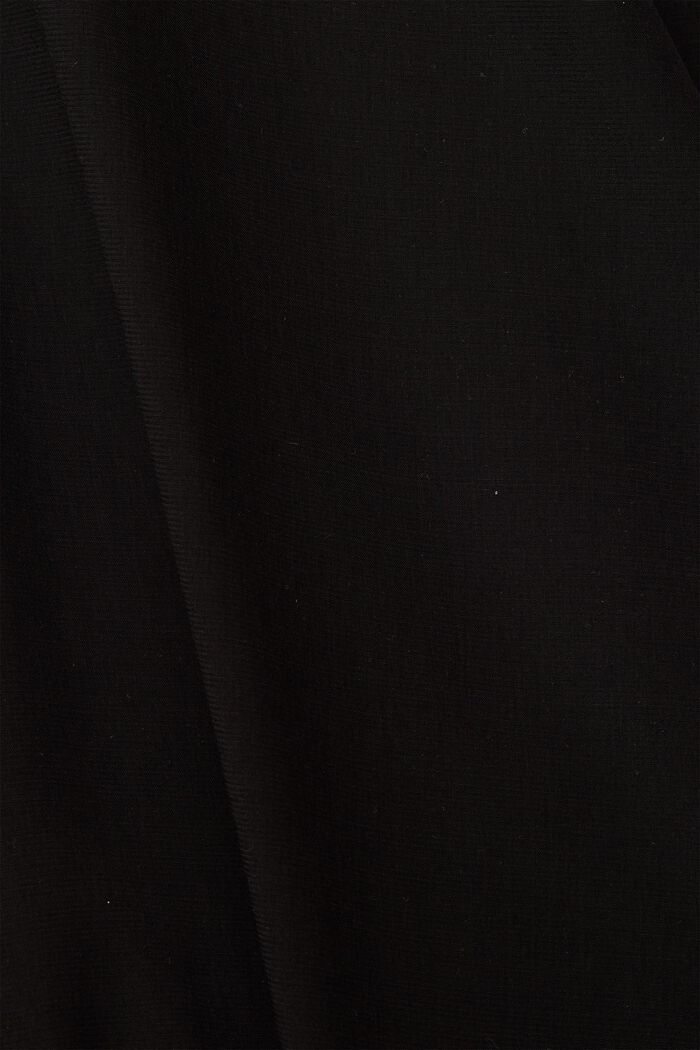 CURVY broek met wijde pijpen, LENZING™ ECOVERO™, BLACK, detail image number 4