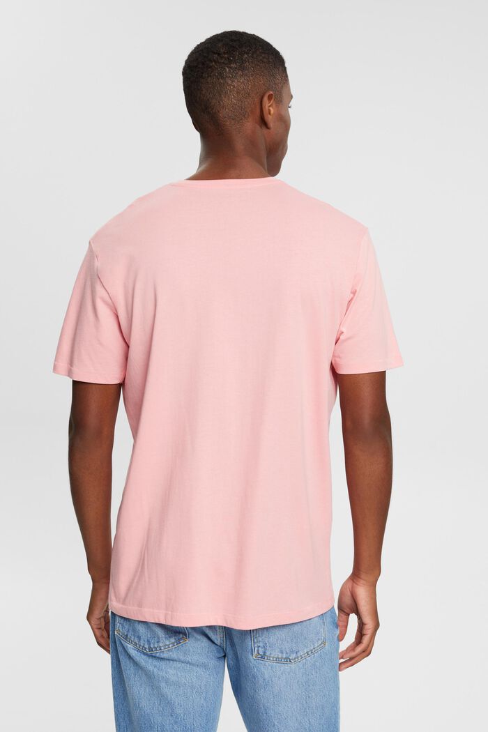 Jersey T-shirt met geborduurd motief, PINK, detail image number 3