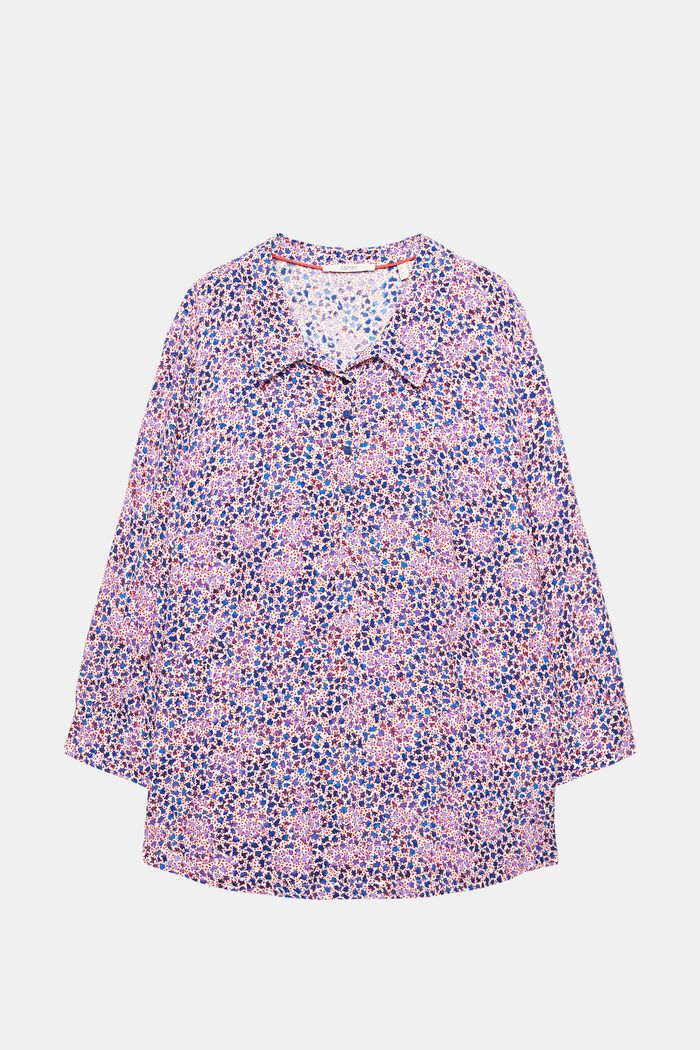 CURVY blouse met motief, OFF WHITE, detail image number 2