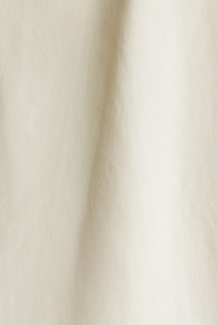Met linnen: vlotte blazer met één knoop, LIGHT BEIGE, detail image number 4