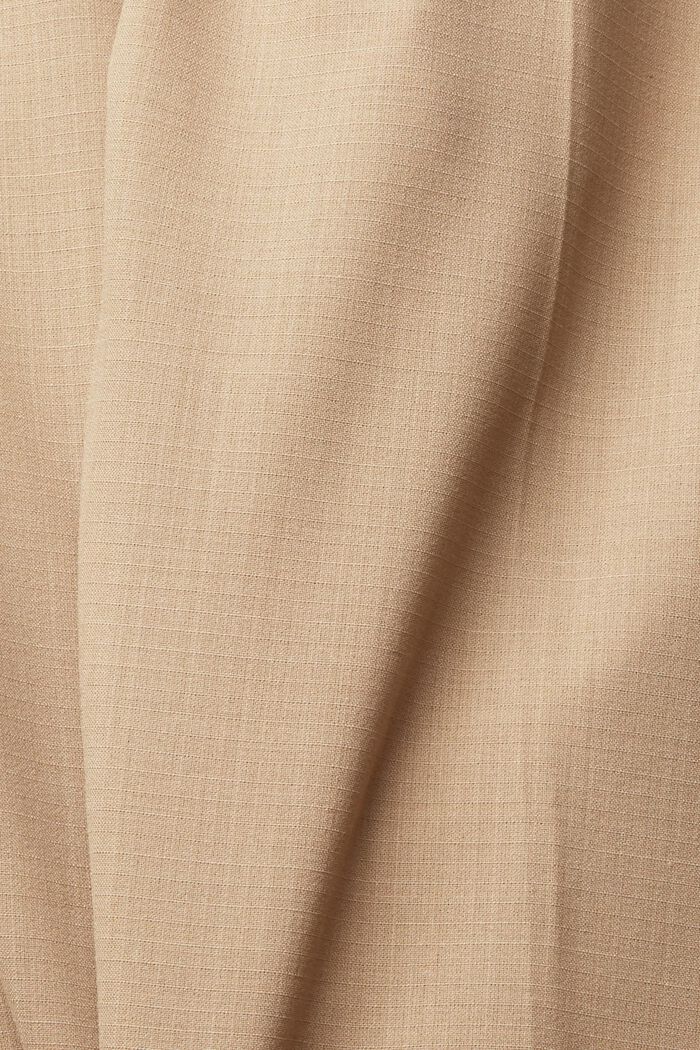 WAFFLE STRUCTURE mix & match broek, BEIGE, detail image number 1