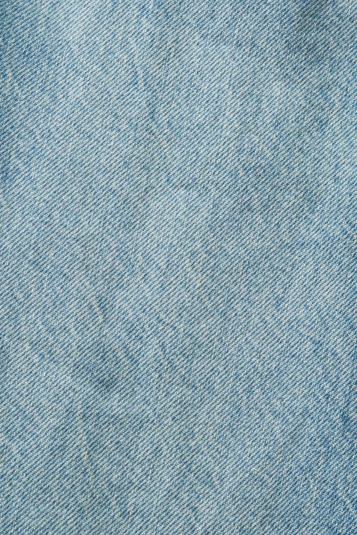 Retro loose jeans met hoge taille, BLUE LIGHT WASHED, detail image number 5