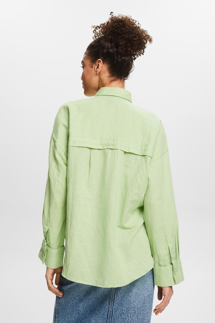 Blouses woven, LIGHT GREEN, detail image number 2