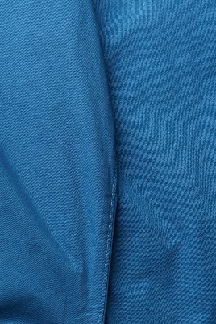 Korte broek van biologisch katoen, BLUE, detail image number 4