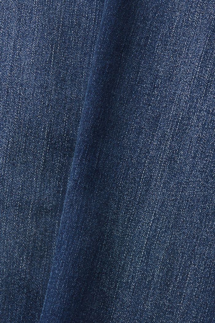 Jeans met kleine ritszak, BLUE DARK WASHED, detail image number 4