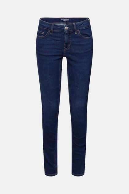 Skinny jeans met middelhoge taille